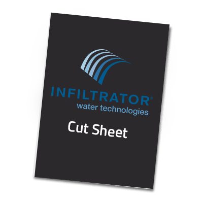 Infiltrator Cut Sheet Infiltrator Cut Sheet